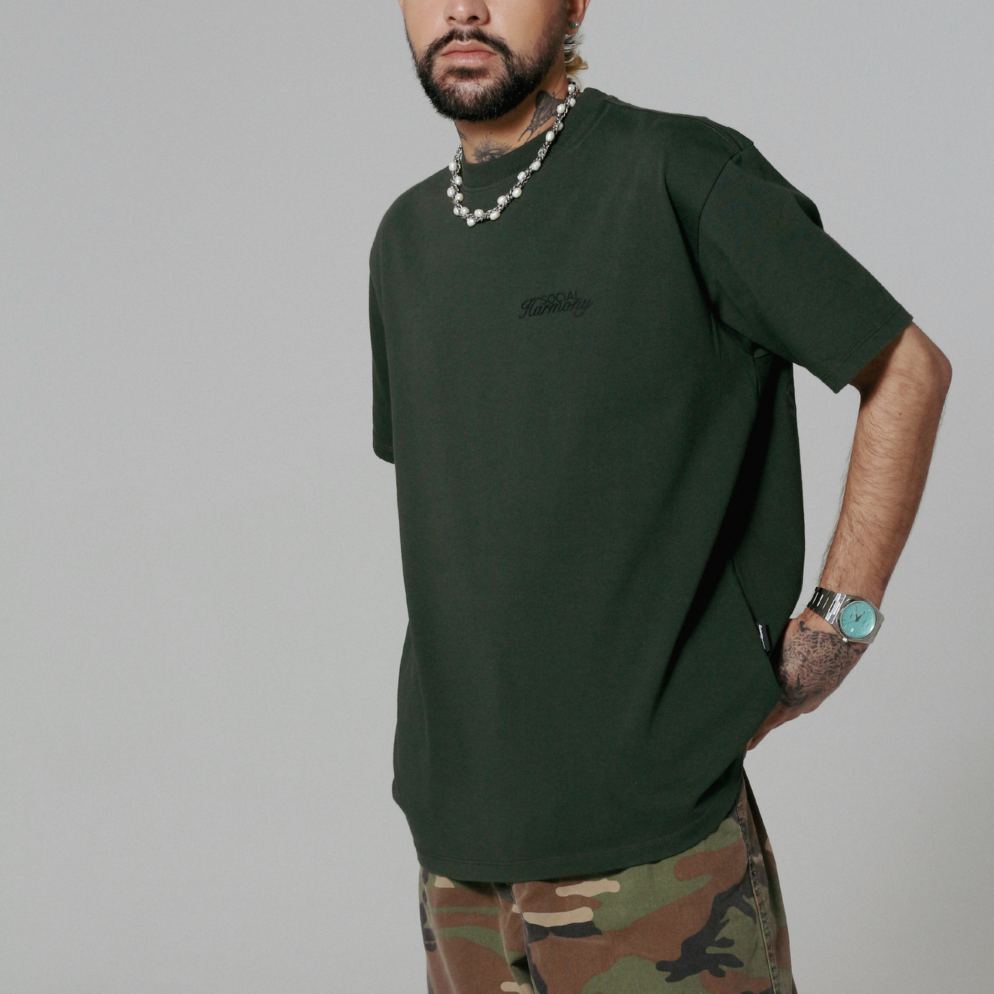 Camiseta Social Harmony Ohana