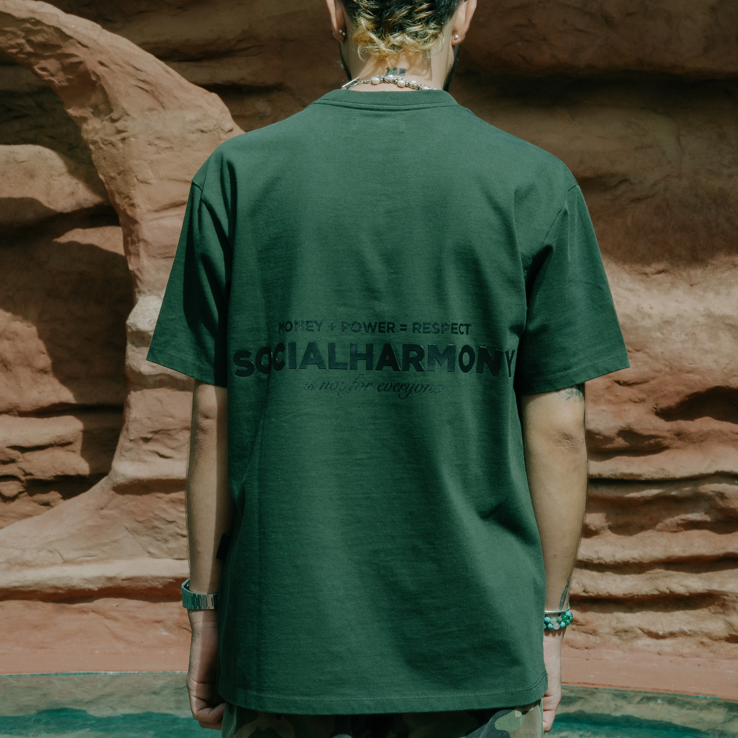 Camiseta Social Harmony Ohana
