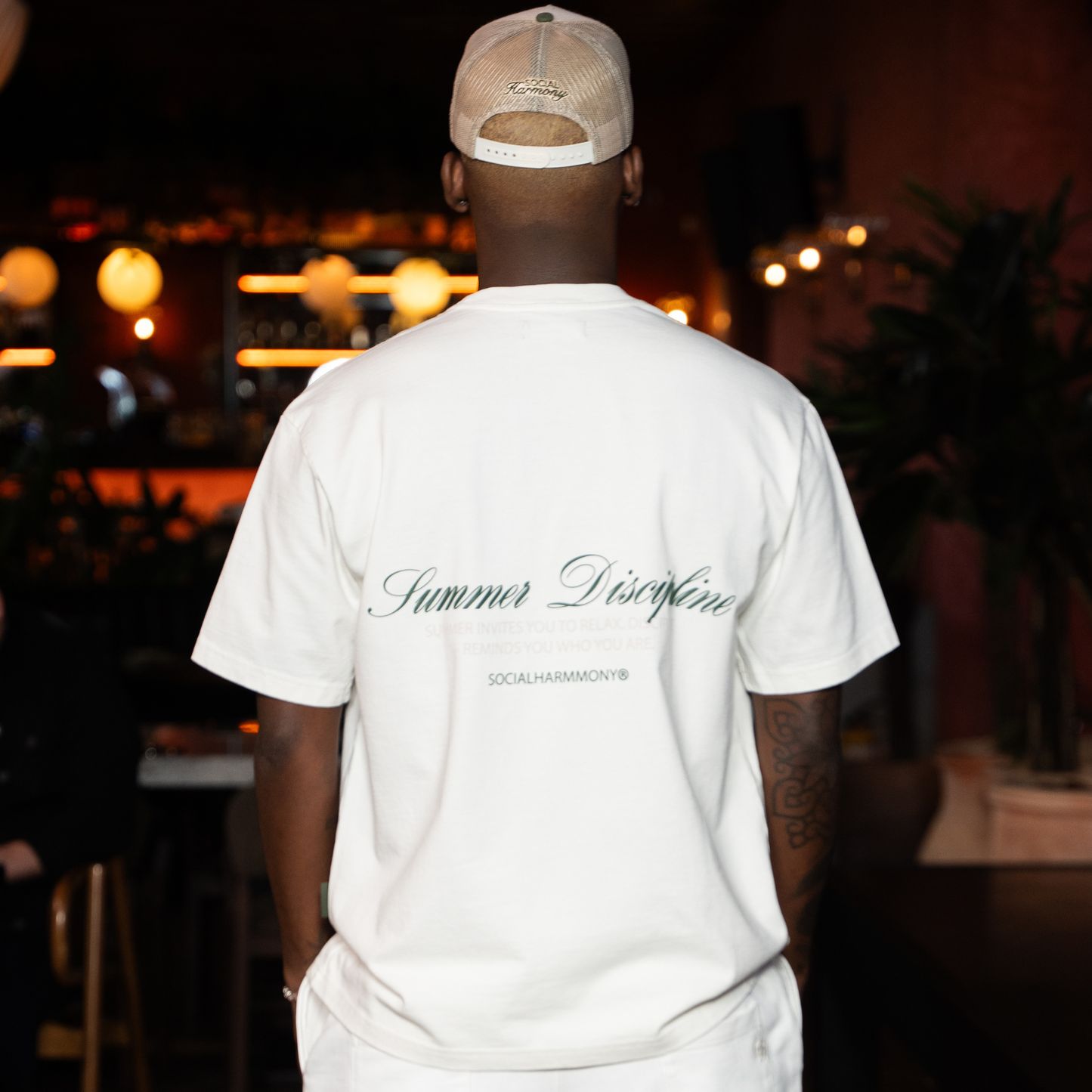 Camiseta Social Harmony Ocean Flow