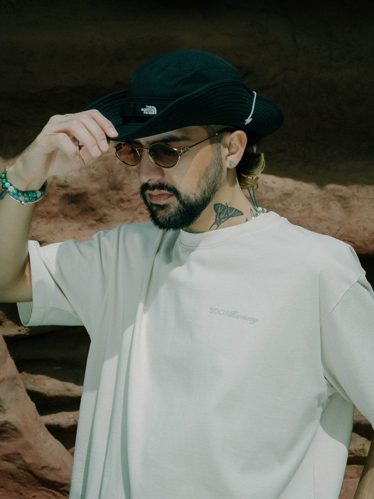 Camiseta Social Harmony Camell