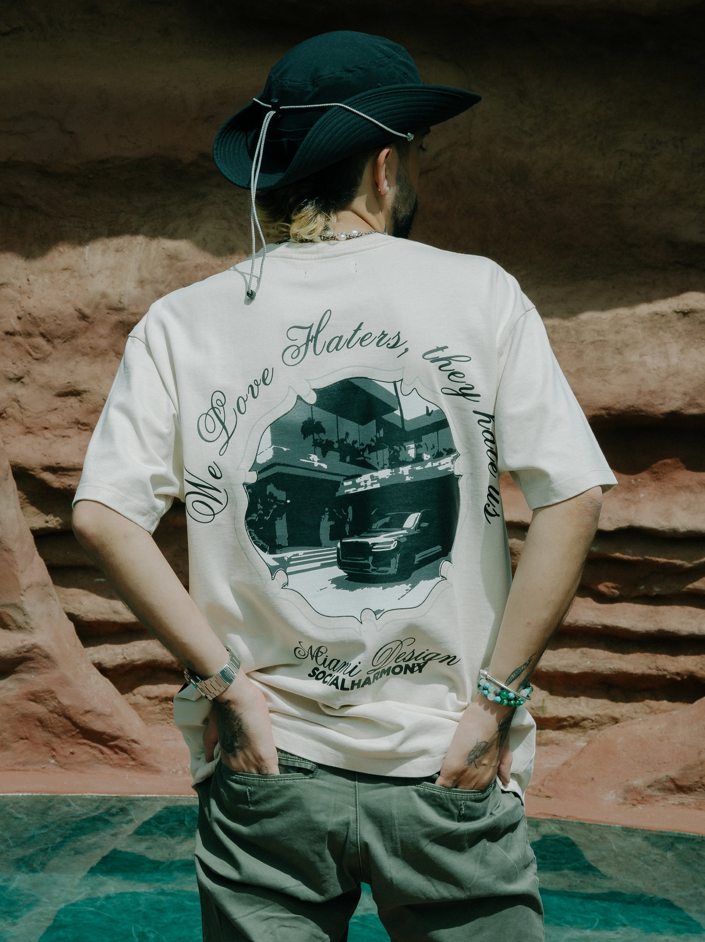 Camiseta Social Harmony Camell