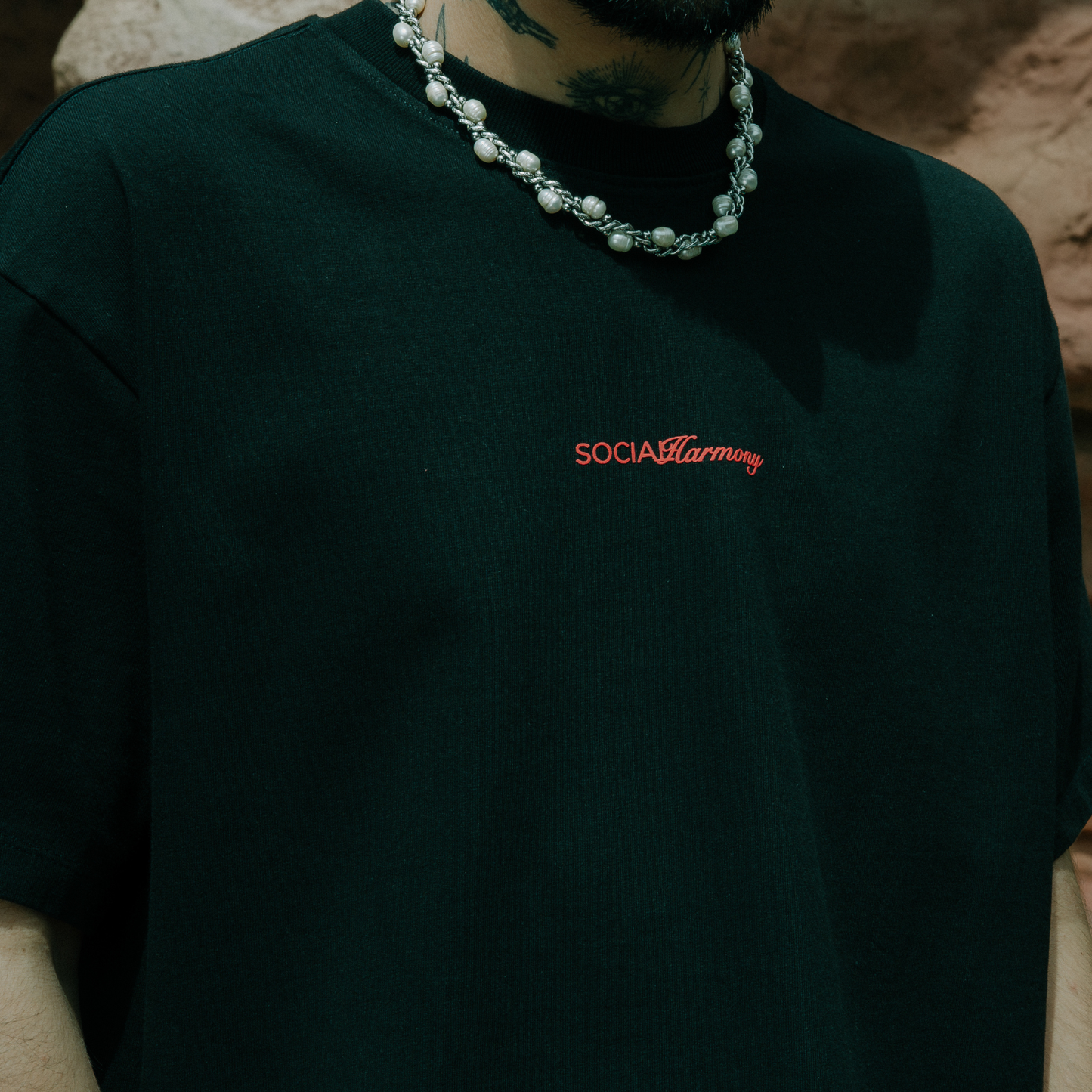 Camiseta Social Harmony Vierge Arca